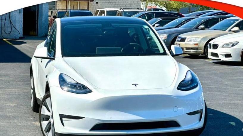 TESLA MODEL Y 2021 5YJYGDEE6MF265250 image